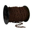 thumbnail image 1 of 1.5 Inch x 200 Feet Brown Plastic Safety Chain Reel, 1 of 9