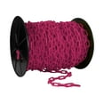 thumbnail image 1 of 1.5 Inch x 200 Feet Safety Pink Plastic Safety Chain Reel, 1 of 9