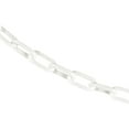 thumbnail image 1 of 1.5 Inch x 25 Feet White Plastic Safety Chain, 1 of 9