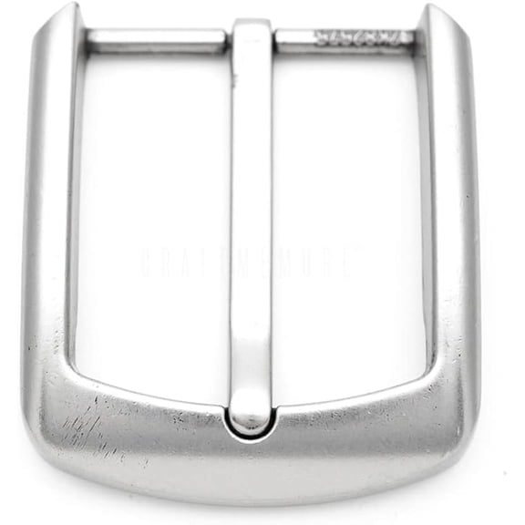 1.5 Inches Belt Buckle Single Prong Buckle for Replacement DIY Leather Craft HRBK (D82575, Antique Silver)