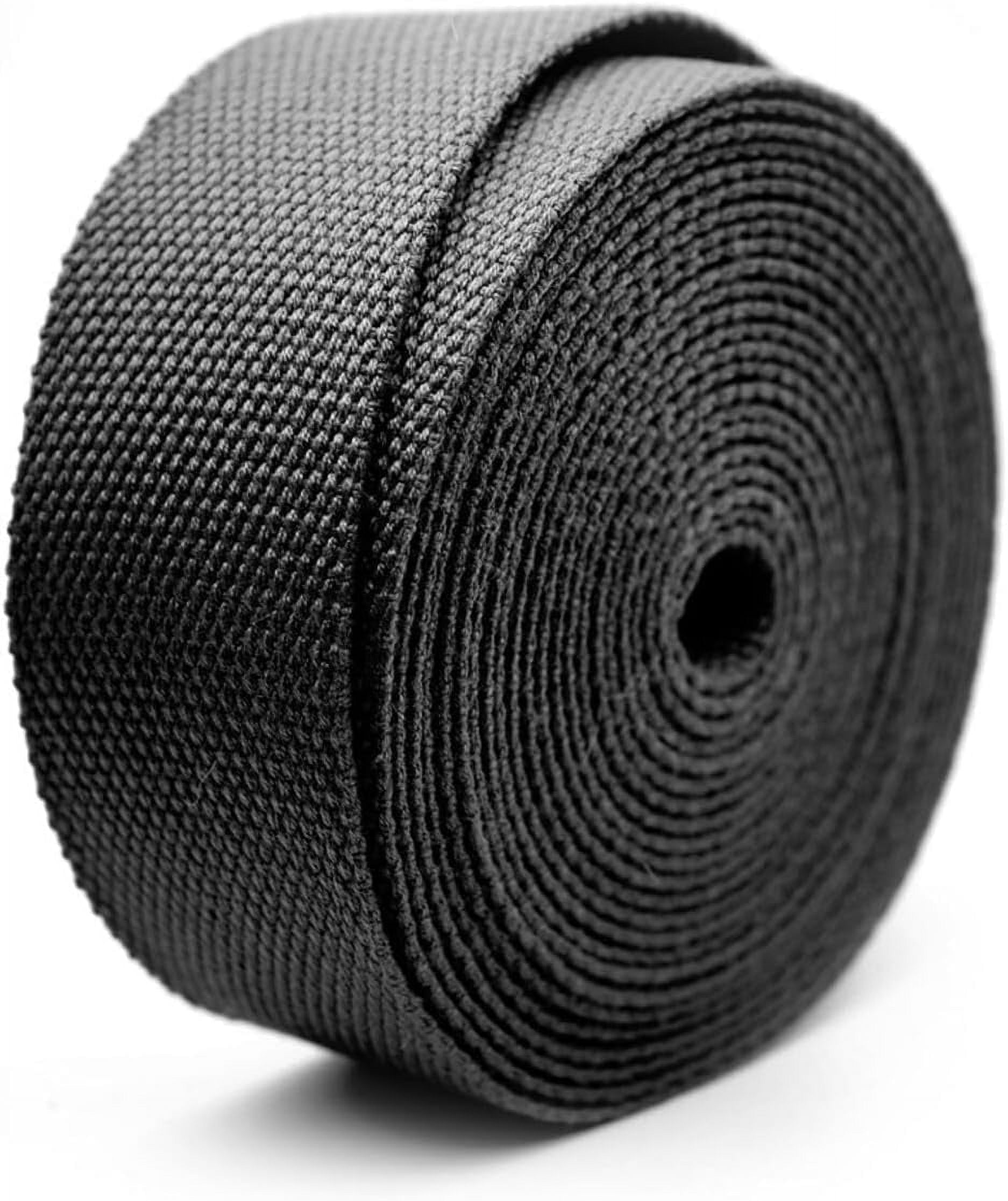 CRAFTME STUDIO Heavy Cotton Webbing Straps, Plain Weave High-Density ...