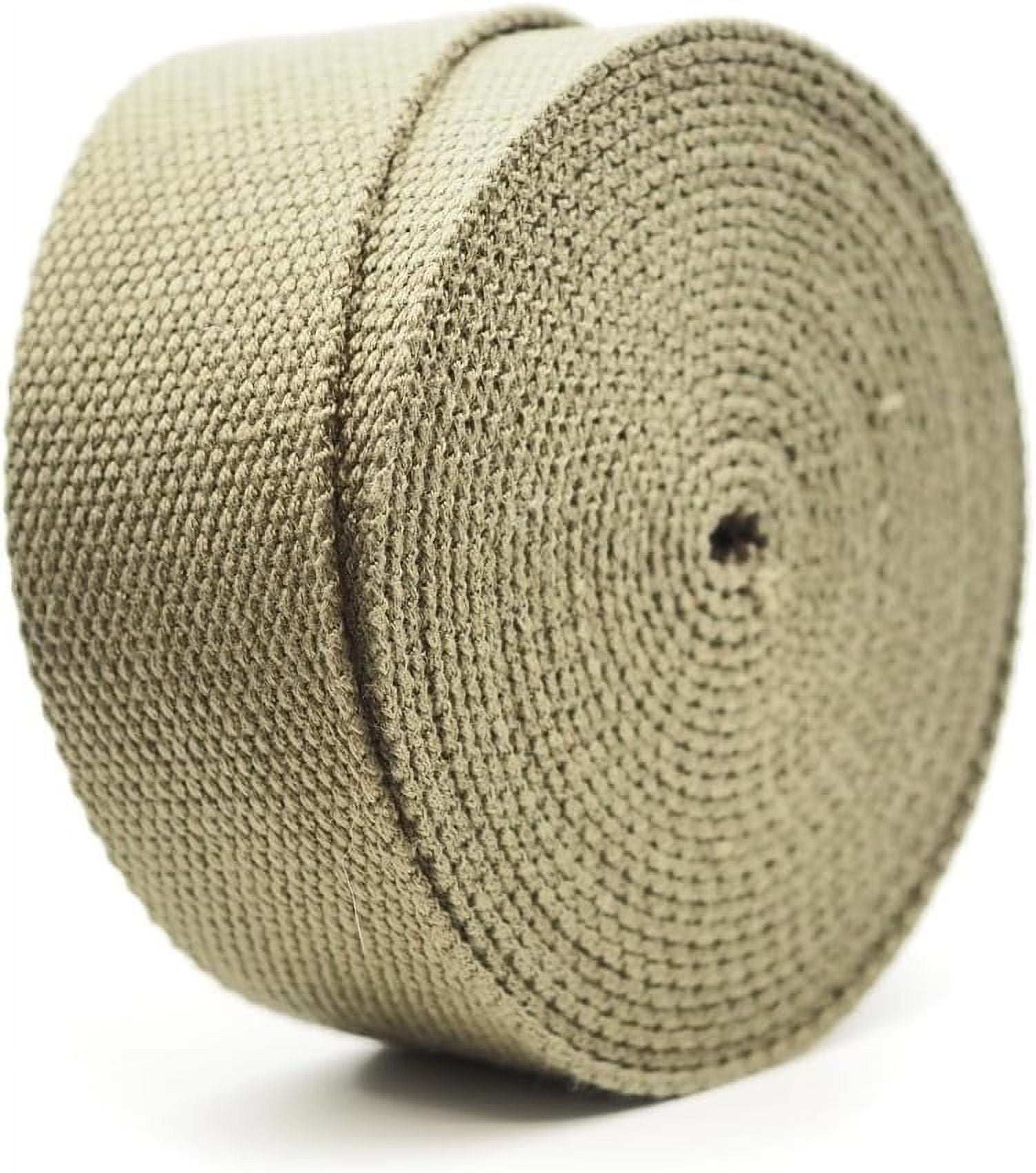 CRAFTME STUDIO Heavy Cotton Webbing Straps, Plain Weave High-Density ...