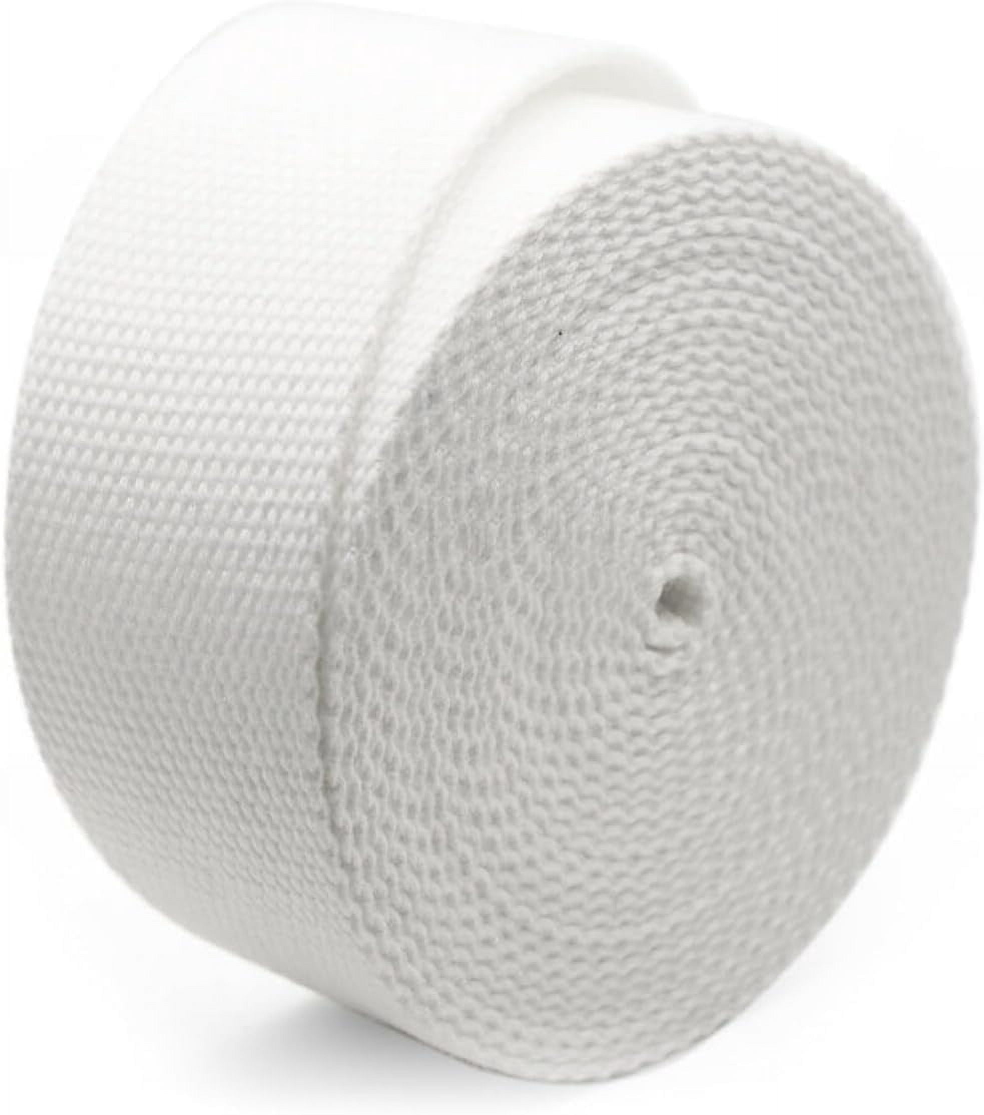 CRAFTME STUDIO Heavy Cotton Webbing Straps, Plain Weave High-Density ...