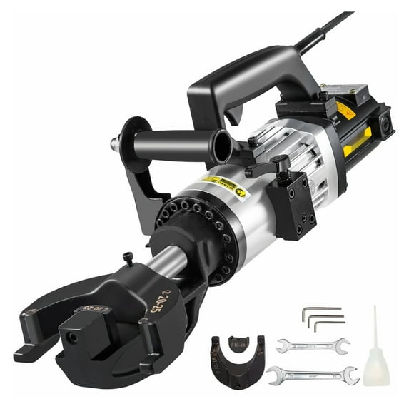 1.5 KW Electric Rebar Bender, 1''(25 mm) Hydraulic Electric Hand Held Rebar Bender, within 5 s, 110 V