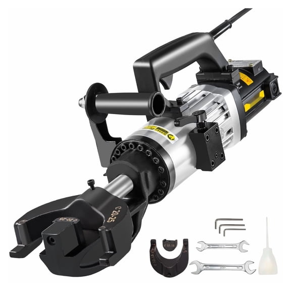 1.5 KW Electric Rebar Bender, 1''(25 mm) Hydraulic Electric Hand Held Rebar Bender, within 5 s, 110 V