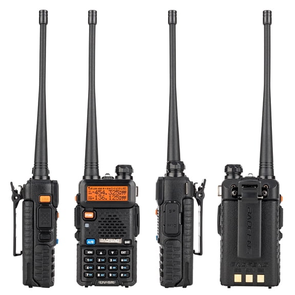 1.5" LCD Professional UV-5R Two way Radio 5W VHF UHF Transceiver Ham Walkie Talkie 128CH 400-520MHz Support encryption CTCSS function