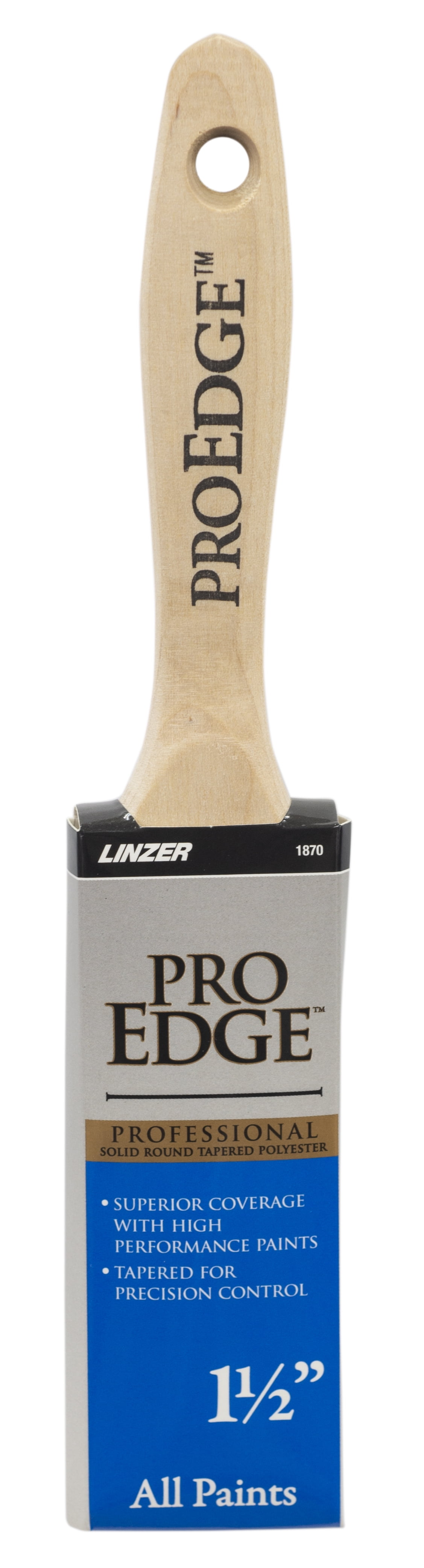 Linzer Pro Impact 2 1/2 in. W Angle Trim Paint Brush - Miller