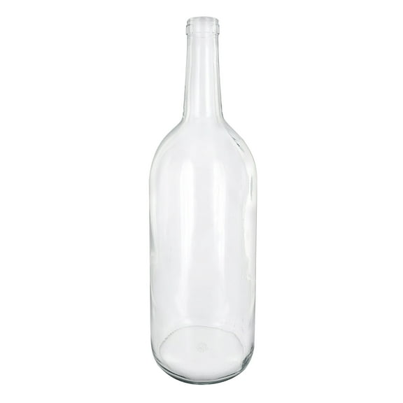 1.5 Liter Clear Claret/Bordeaux Bottles, 6 per case
