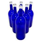 1.5 Liter Emerald Green Claret/Bordeaux Bottles, 6 per case