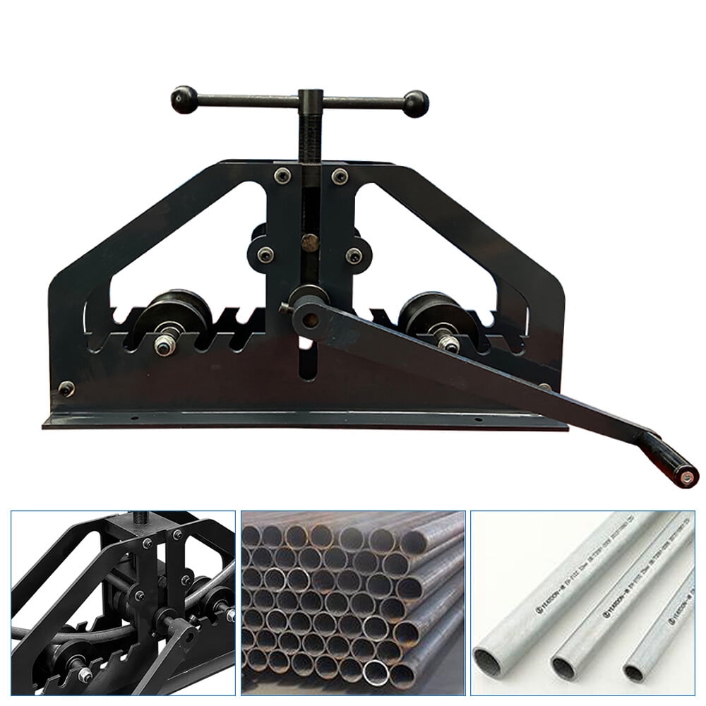 1.5'' Manual Tube Roll Bender Steel Pipe Bending Device Bending Machine ...