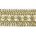 thumbnail image 1 of 1.5" Metallic Braid Gimp Trimming - 8 Yards! - Color: Gold, 1 of 2