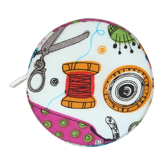 1.5 Meter Colorful Fabric Tape Measure Soft Sewing Ruler for Crafting Tailoring Portable Cloth Measuring Tool