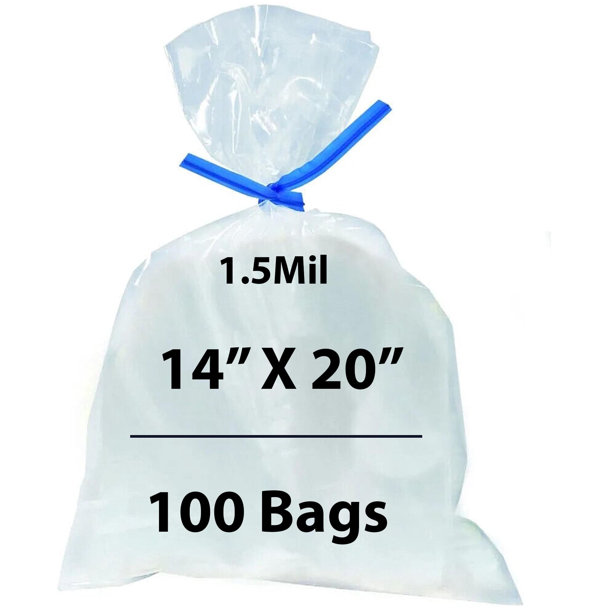 Plymor 18 X 30 (Pack Of 50), 2 Mil Flat Open Clear Plastic Poly Bags - View #11