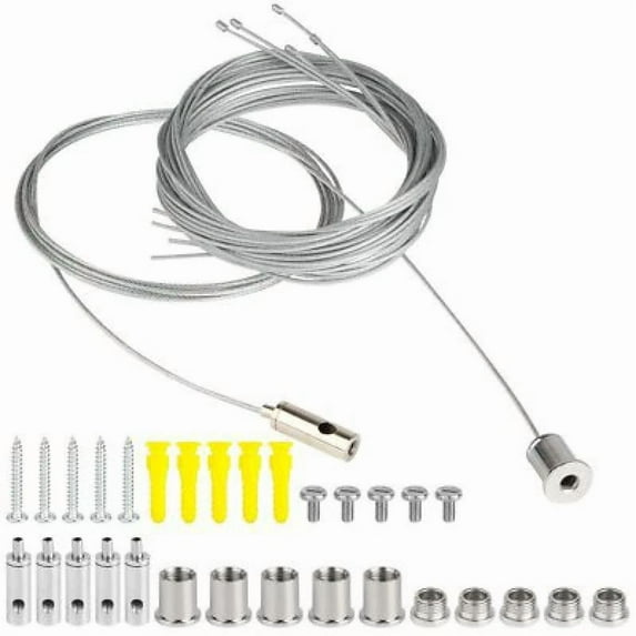 1.5 Mm X 2 M,Adjustable Rope Suspension,Lamp Suspension,Wire Rope Holder,Metal