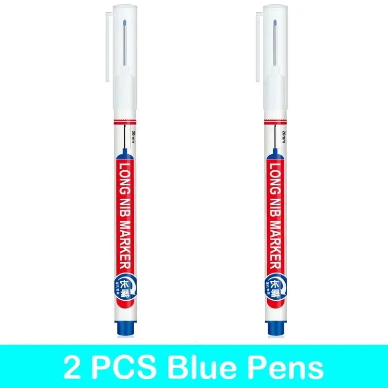 12 Stück Marker Mit Langer Spitze (20 Mm) – ölbasiert, Wasserabweisend, Für Holz, Metall & Mehr