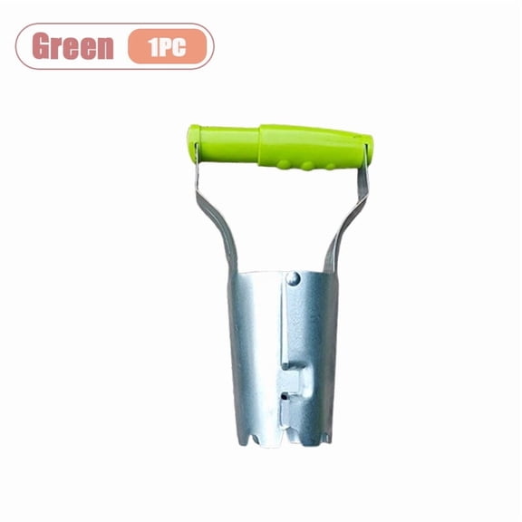 Rongzhen Handheld Seedling Transplanter Gardening Tool with Green Color