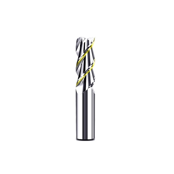 1/5 Pcs Milling Cutter Alloy Coating Tungsten Steel Tool By Aluminum Cnc Maching 3 Blade Endmills Top Milling Cutter Wood Milling Cutter