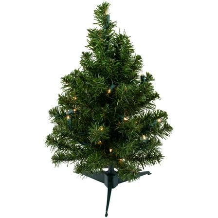 1.5' Pre-Lit Medium Canadian Pine Artificial Christmas Tree - Clear Lights