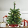 thumbnail image 1 of Northlight 1.5 FT Pre-Lit Medium Canadian Pine Artificial Christmas Tree - Multicolor Lights, 1 of 7
