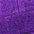 thumbnail image 1 of 1.5" Purple Glitter Ribbon 25yd, 1 of 2