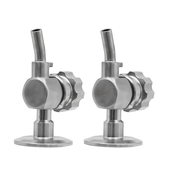 1.5'' SS304 Stainless Sampling Valve Beer Sampling Valve Clamp End - 2 PCS