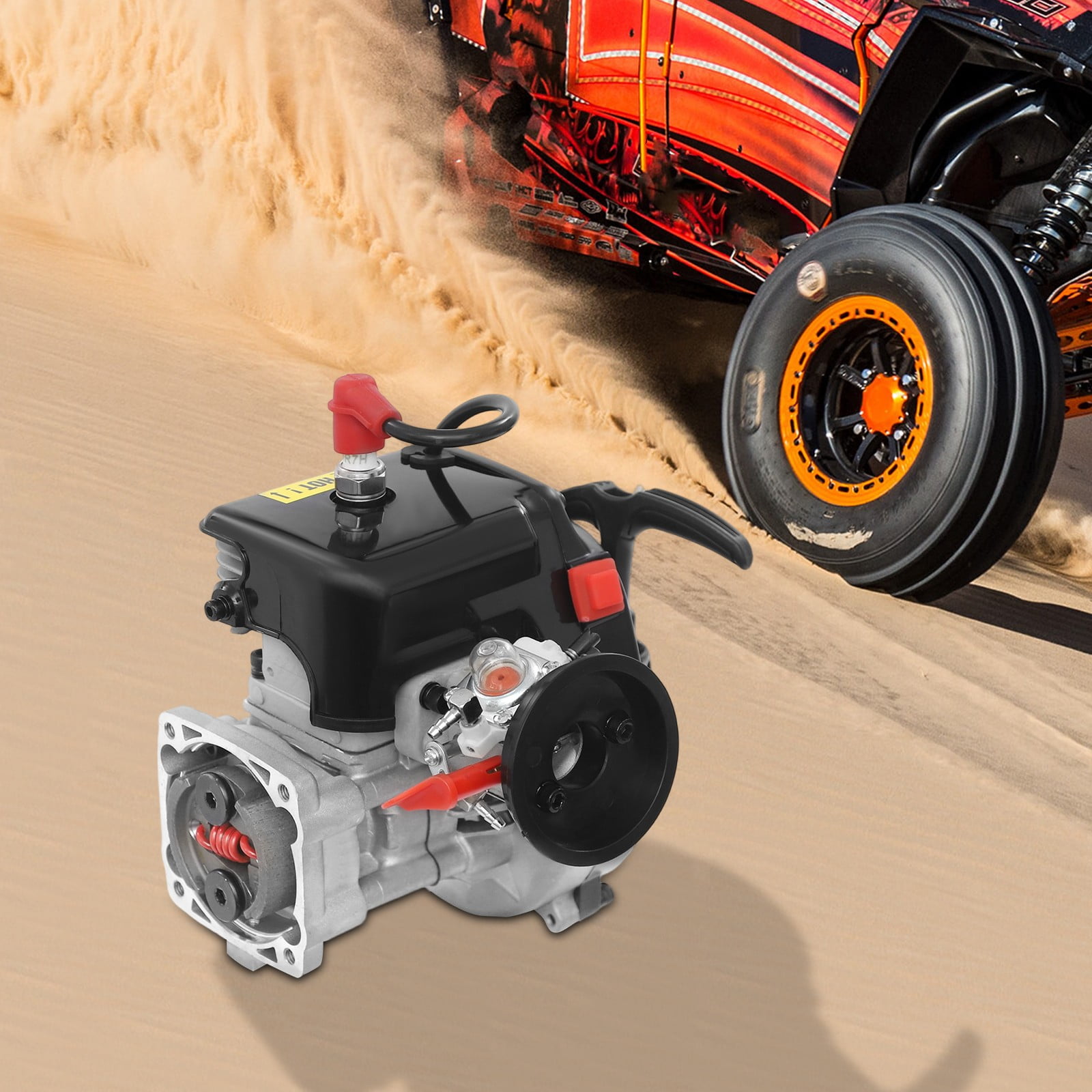 1/5 Scale Rc Car 32cc 4 Bolts Gas Engine For Rovan Hpi Baja 5T 5B King ...