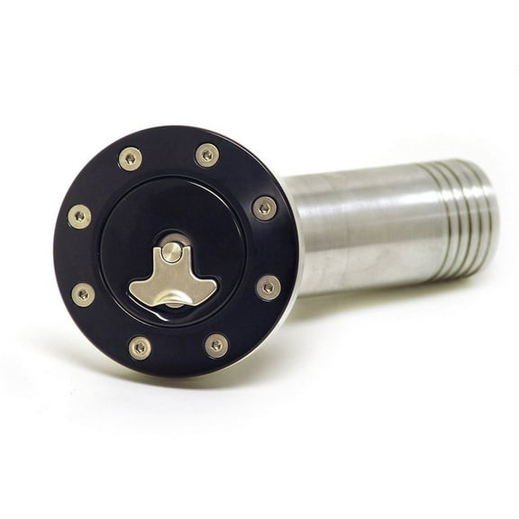 RIDETECH Billet Locking Gas Cap Black 67-68 Camaro