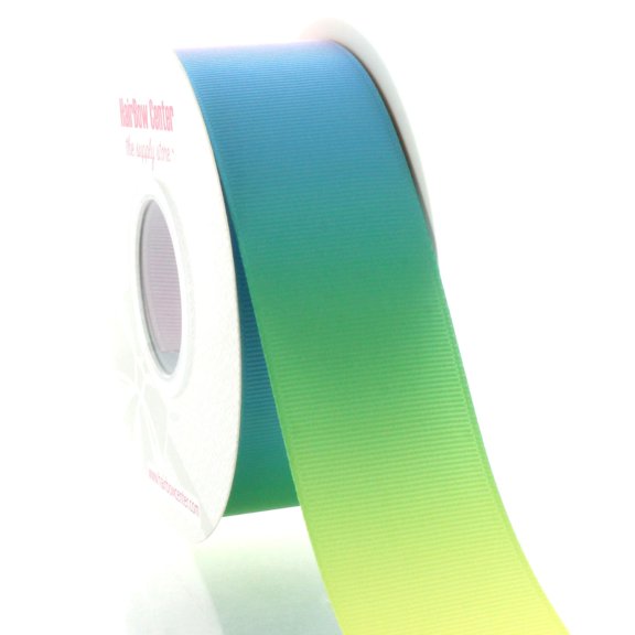 1.5" Soft Pastel Ombre Grosgrain Ribbon 25yd