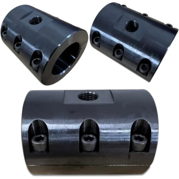 1.5" Steering Tube Clamp (Black Powder Coat)