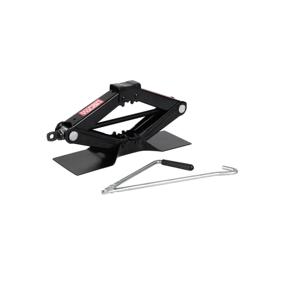 Hyper Tough T10152W Universal Vehicle Scissor Jack, 1.5 Ton Black