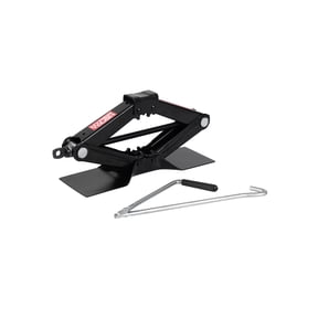 Hyper Tough T10152W Universal Vehicle Scissor Jack, 1.5 Ton Black