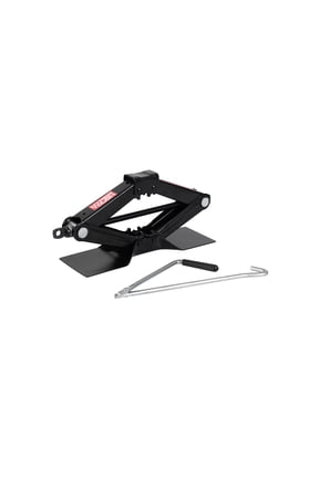 T10152W Universal Vehicle Scissor Jack, 1.5 Ton Black