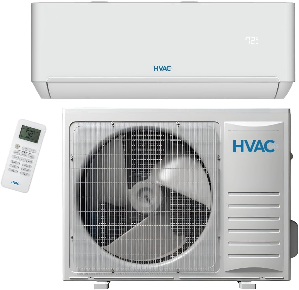 1.5 Ton 18,000 BTU 22 SEER Wall Mounted Ductless Mini Split Heat Pump System | Azul Series 4 | Hyper Heat at -13 Degrees | HALPCI4H4E18-HALPEM4H4E18