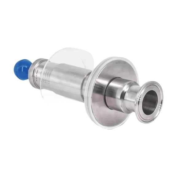 1.5" Tri Clamp 0-3.0 Bar Adjustable Pressure Relief Safety Valve Sanitary SUS304 Stainless Steel For Beer Fermentation Tank