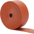 thumbnail image 1 of 1.5 in Wide Double-Sided PU Leather Belt Strip 4.37 Yards Flat Leather Cord String for Bag Strap Making PU Leather Belt Strip for DIY Sewing Wristbands Keychains Watch Straps Bracelet Brown, 1 of 7