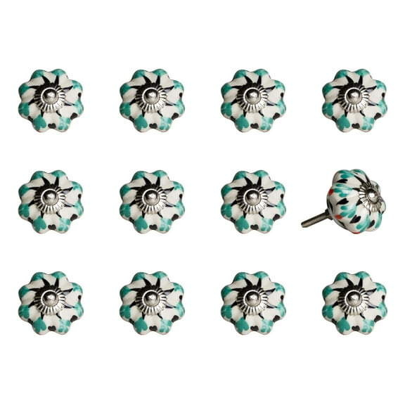 1.5" X 1.5" X 1.5" Multi-Color 8 PACK KNOB-IT K1700