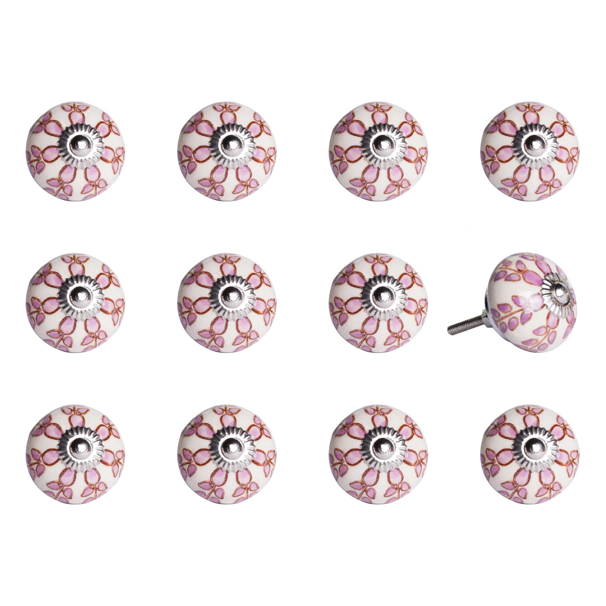 White/Pink/Burgundy
