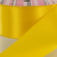 thumbnail image 1 of 1.5" Yellow Double Face Satin Ribbon 100 Yard Reel, 1 of 2