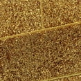 thumbnail image 1 of 1.5" Yellow Gold Glitter Ribbon 3yd, 1 of 2
