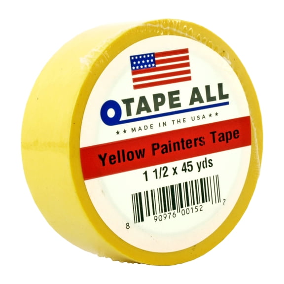 1.5" Yellow Painters Tape - Tape All