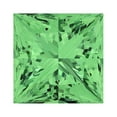 thumbnail image 1 of 1.5 ct 6.5mm Princess Cut VVS1 Simulated Light Green August Birthstone, 1 of 4