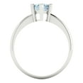 thumbnail image 1 of 1.5 ct Pear Cut Natural Sky Blue Topaz Solitaire Engagement Ring for Women in 18K White Gold, 1 of 2