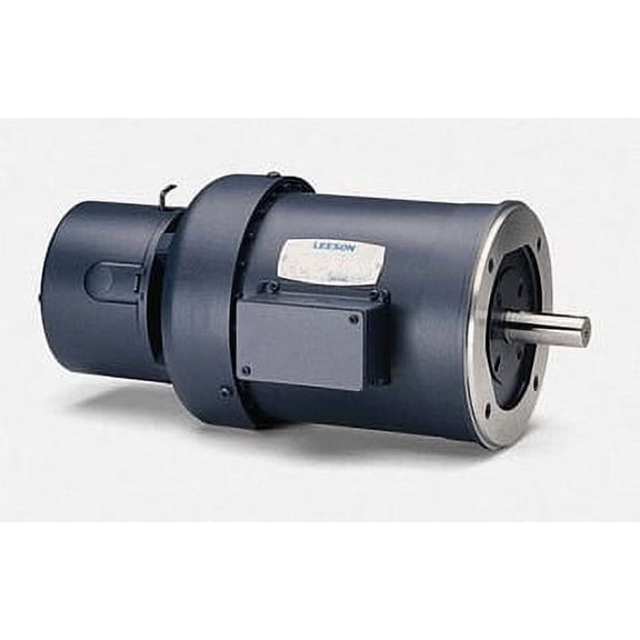 1.5 hp 1725 RPM 145TC Frame TEFC C-Face (No Base) Brake Motor 208-230/460V Leeson Motor # 122252