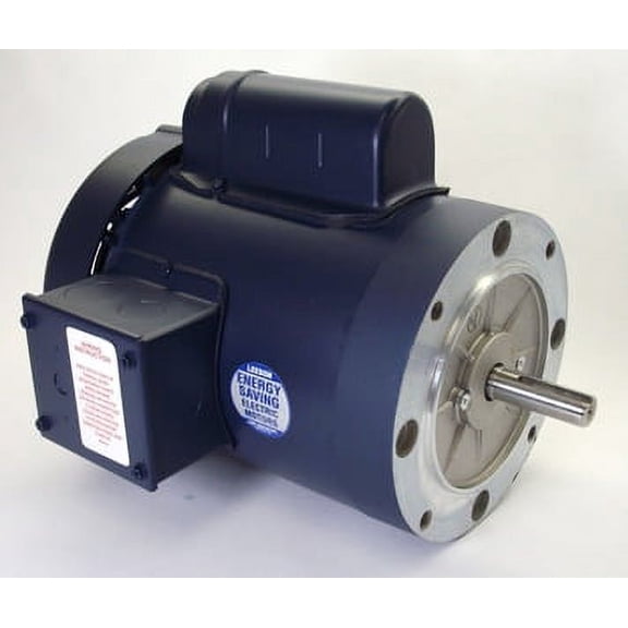 1.5 hp 1725 RPM 145TC Frame TEFC C-Face (no base) 115/208-230V Leeson Electric Motor # 120017