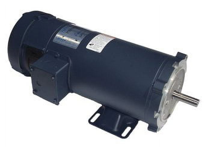 1.5 hp 1750 RPM 180V DC 56C Frame TEFC Leeson Electric Motor # 108092