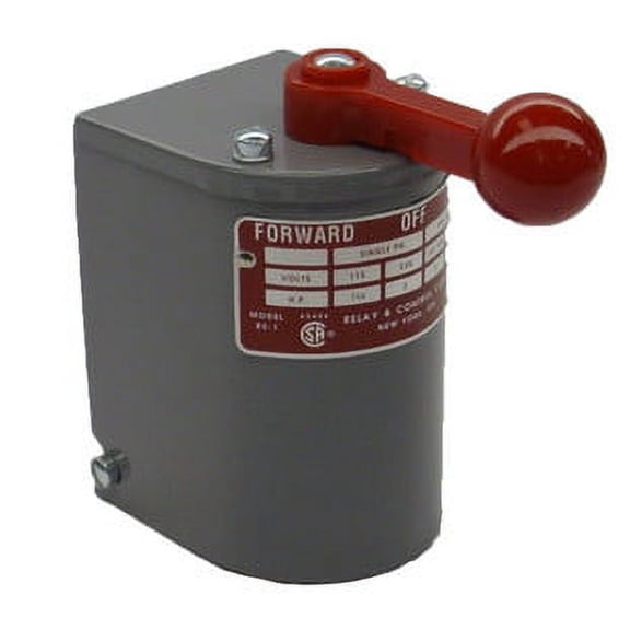 1.5 hp - 2 hp Electric Motor Reversing Drum Switch - Position = Maintained # RS-1