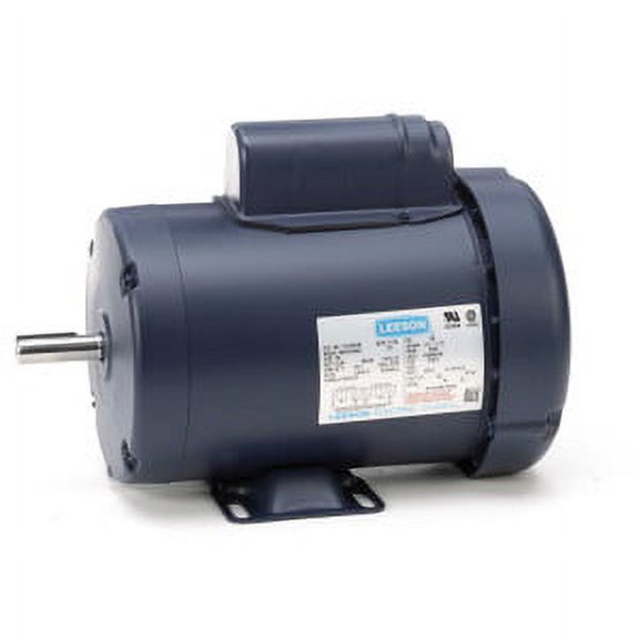 1.5 hp 3450 RPM 56 Frame TEFC 115/208-230V w/Overload Protection Leeson Electric Motor # 110109