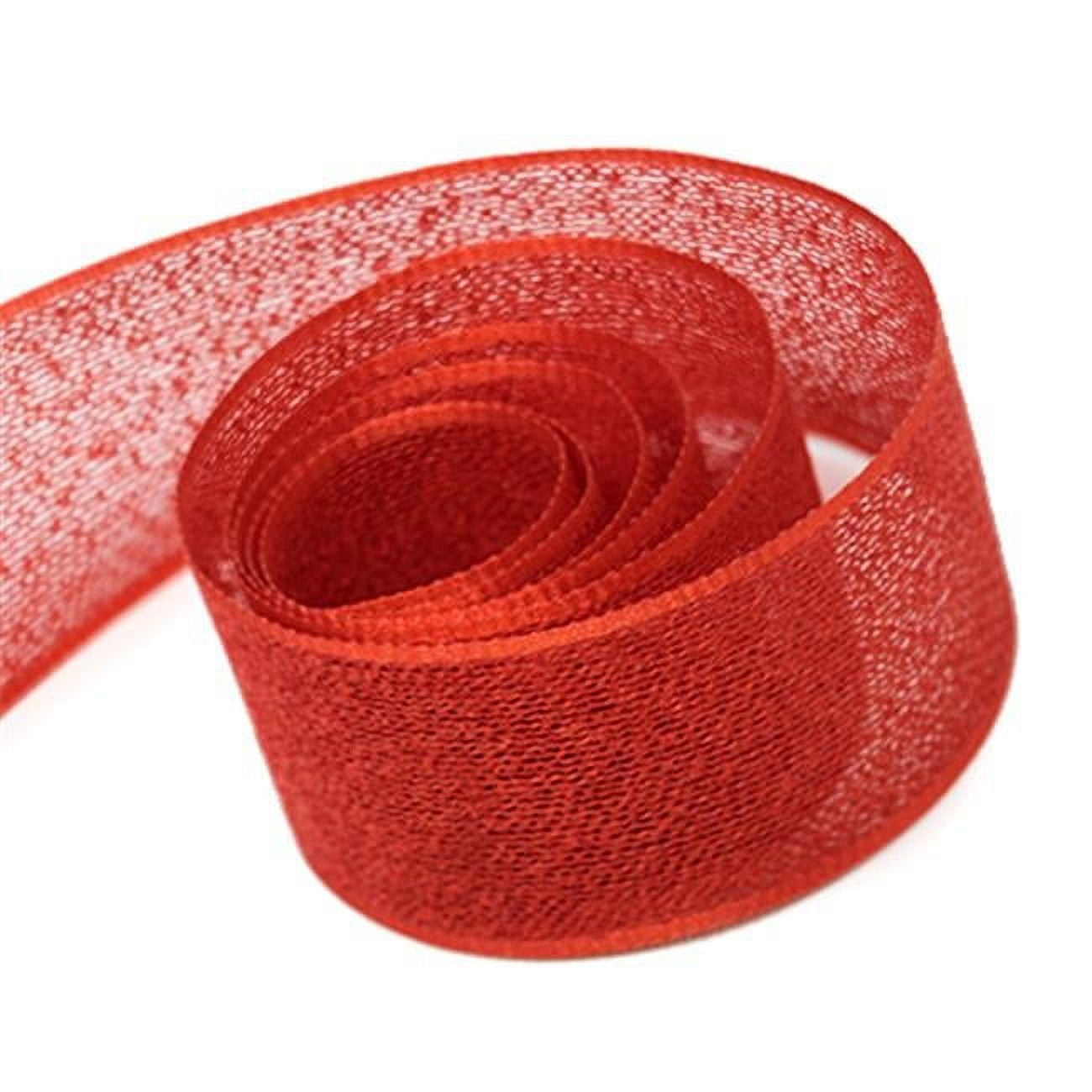 1.5 in. 50 Yards Evergrain Ribbon, Red