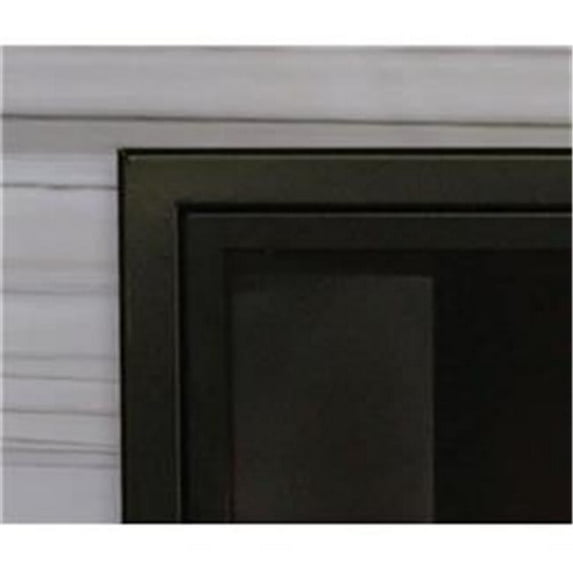 1.5 in. Beveled Frame Set, Matte Black