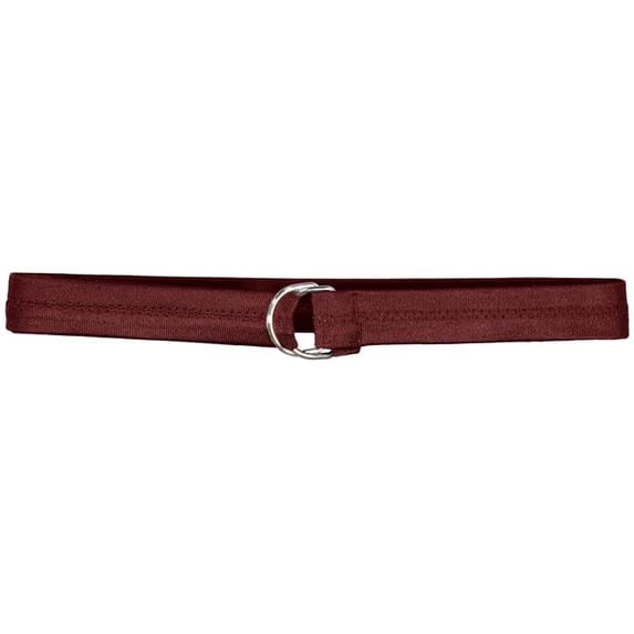 1.5 in. Covered Adult Football Belt, Cardinal - Extra Large